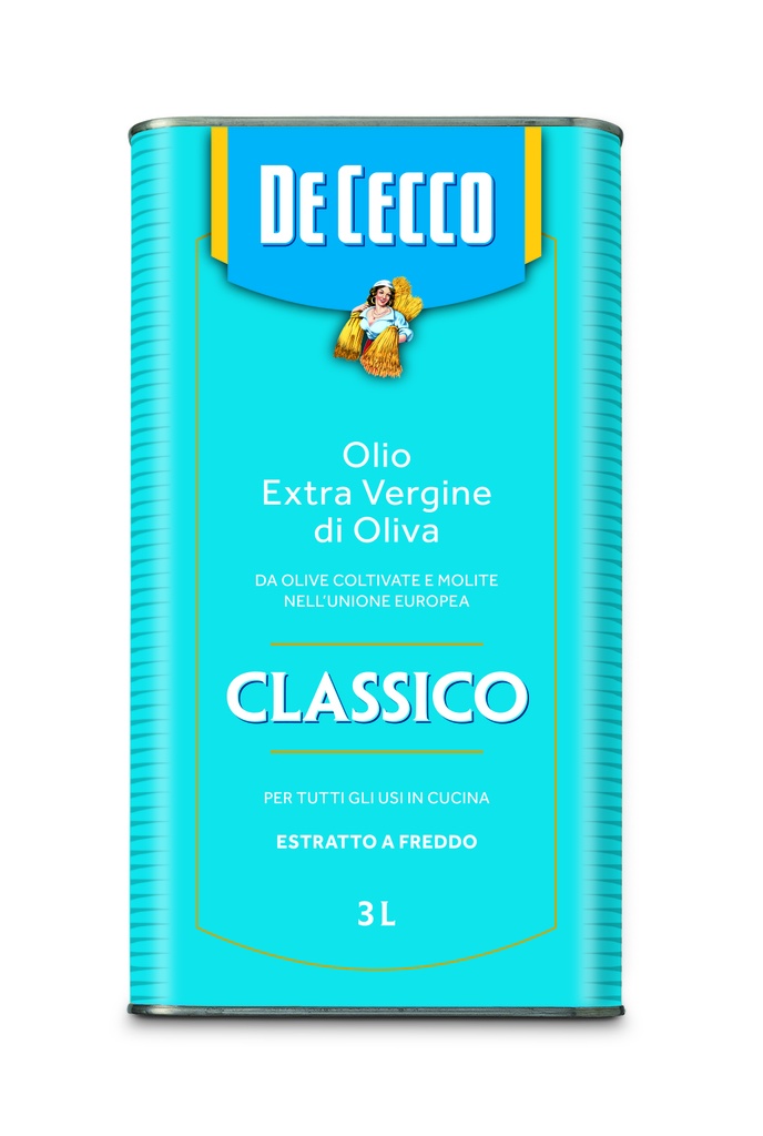 De Cecco- Extra Virgin Olive Oil Classico 3LT TIN (COL3004)