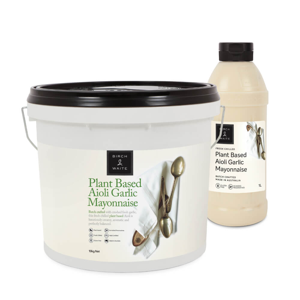 Plant Based Vegan Aioli Garlic Mayonnaise 1lt