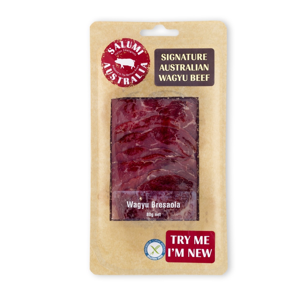 Salumi- Wagyu Bresaola Sliced 80g x 10