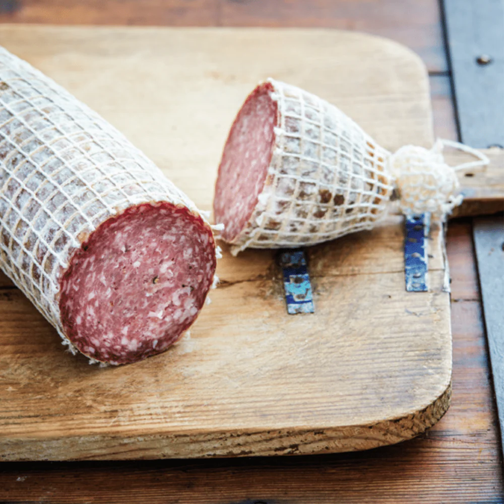 Salumi- Soppressa Milano Free Range - Red Wine & Pepper 2kg