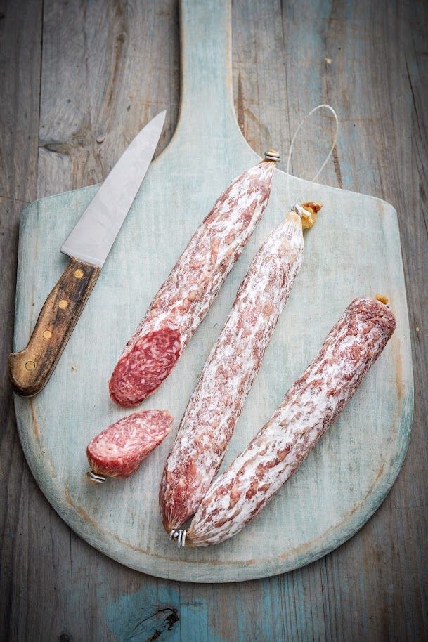 Salumi- Salame Casareccio - Free Range 250g string of 2pcs