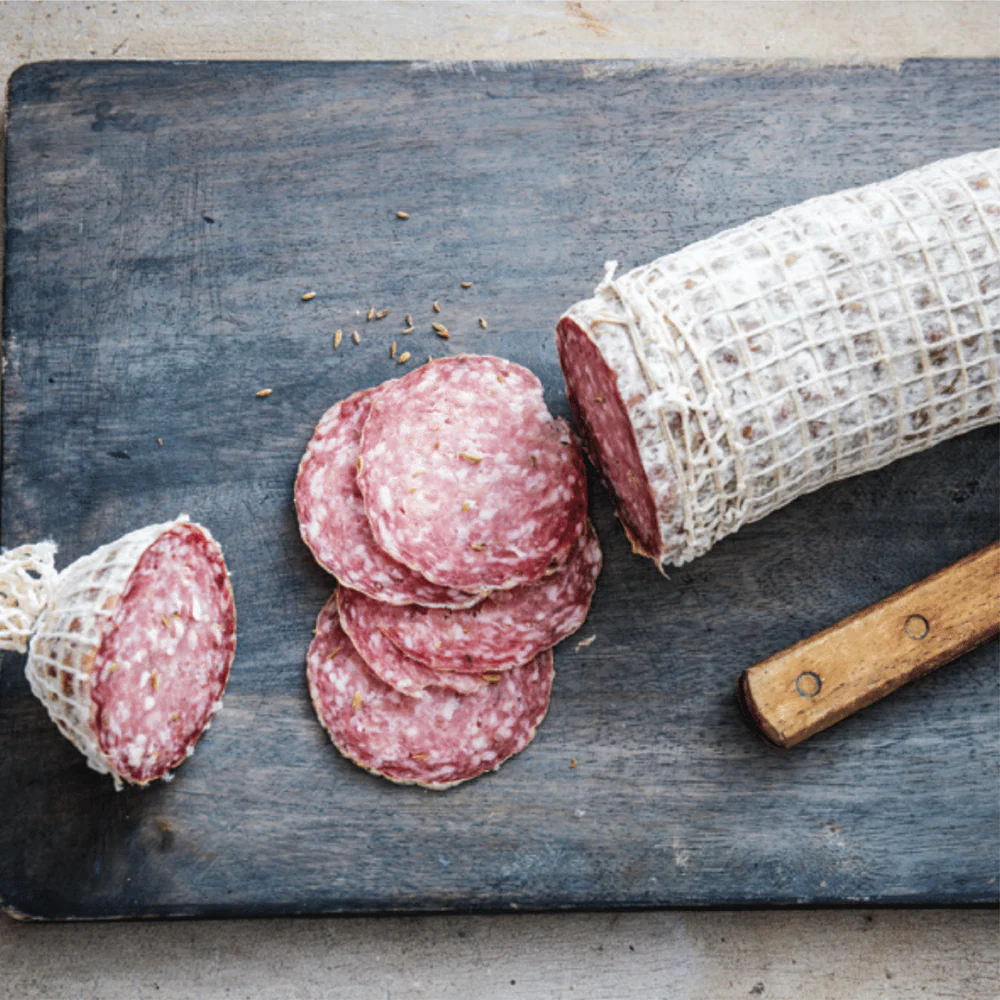 Salumi- Finocchiona Free Range— Sliced 500g pack