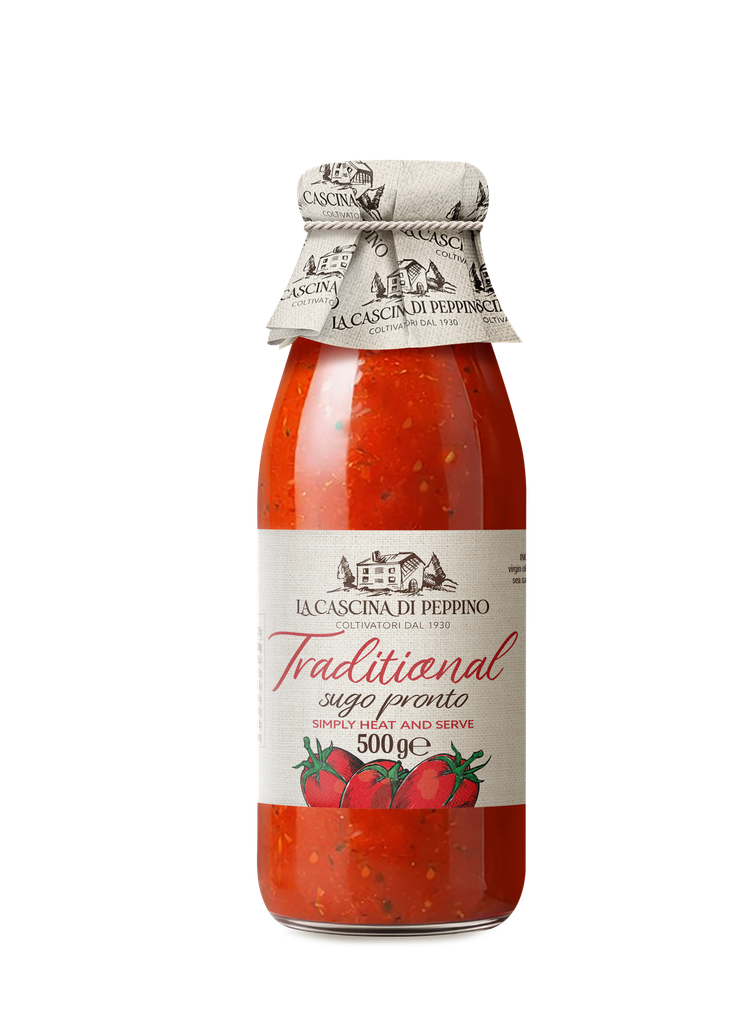 La Cascina Di Peppino- Sauce Traditional 500g x 6