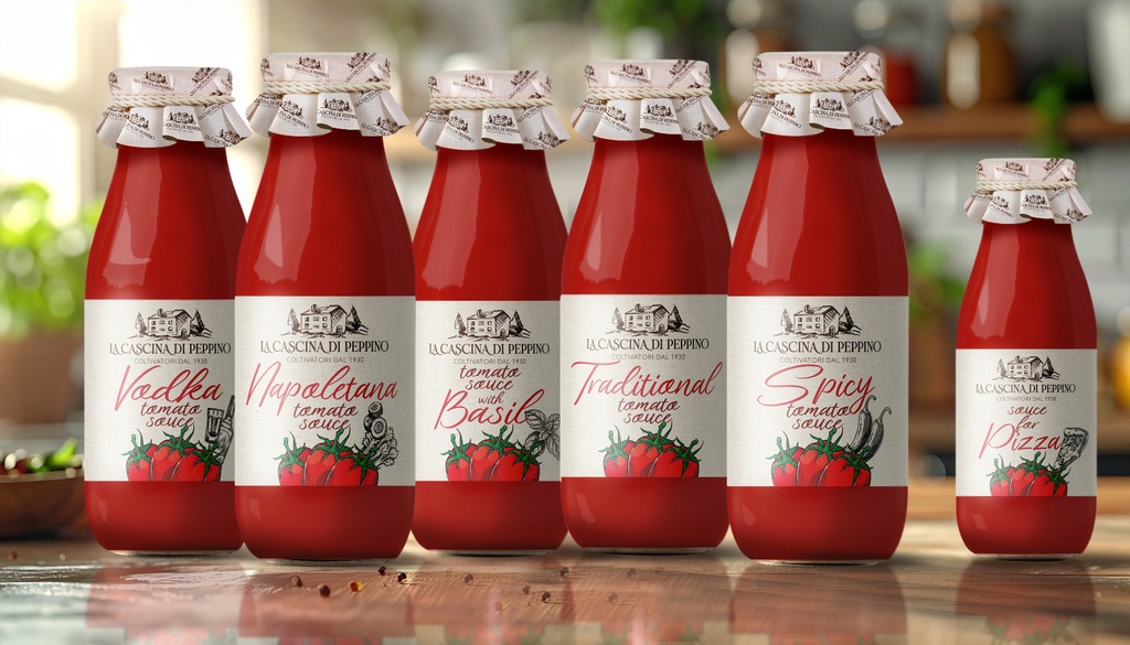 PEPPINO - DATTERINI TOMATO PUREE  500g x 6