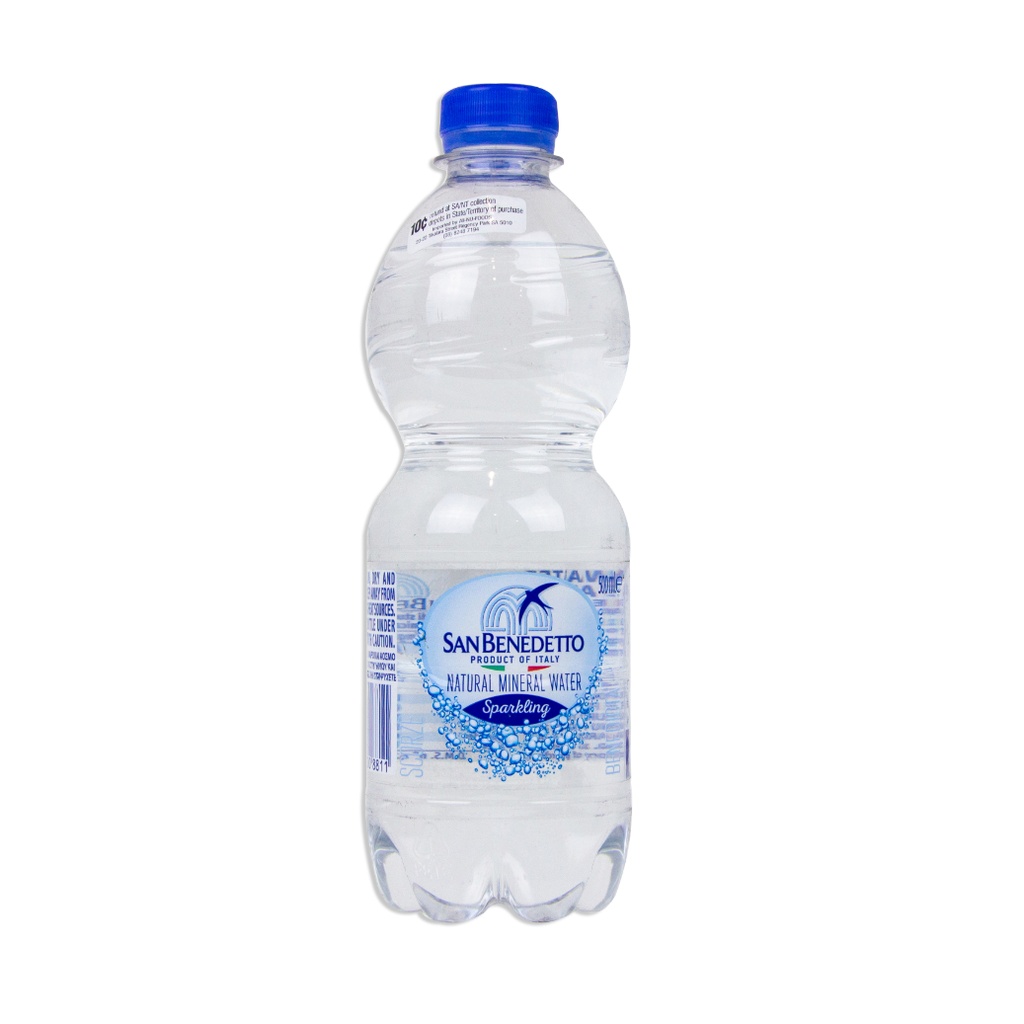 San Benedetto Sparkling Water 500ml PET X 24 (6012)