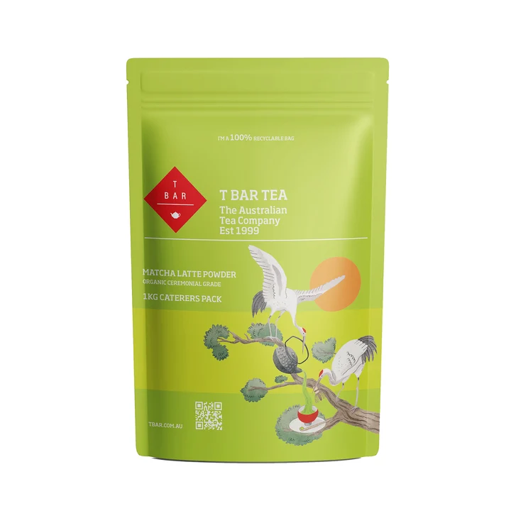 T BAR- Matcha Latte Powder 1kg  