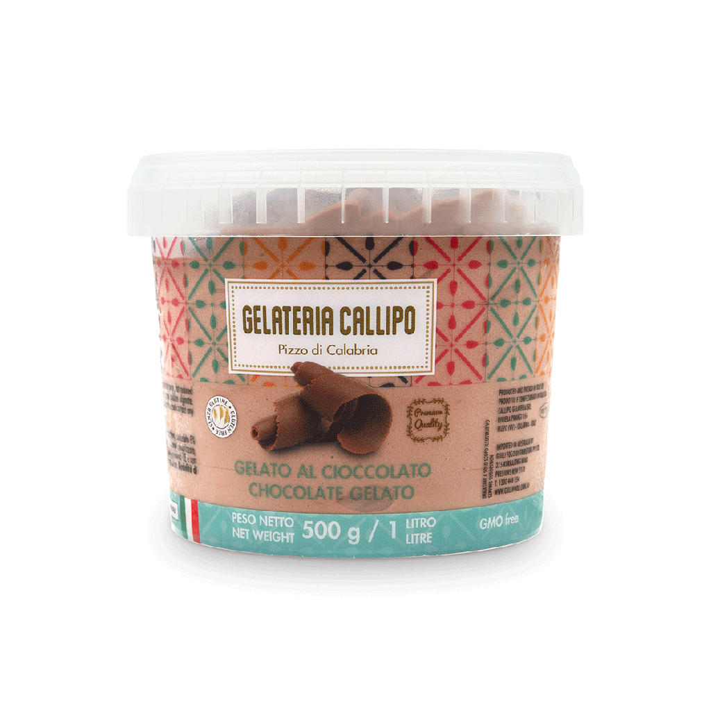 zSample - Callipo Gelateria- Chocolate 1 Litre * 