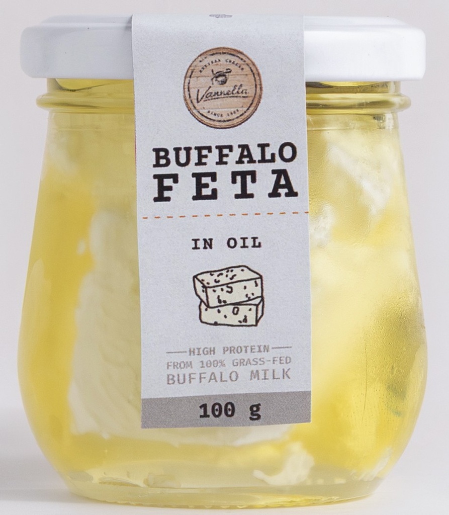 Vannella- Buffalo Fetta & Oil Retail 12 x 100g 