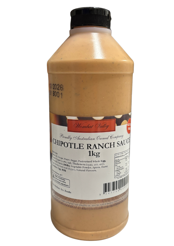 Wombat Valley Chipotle Ranch Sauce 6x1kg 