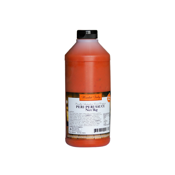 Wombat Valley- Peri Peri Sauce G/F 1kg 