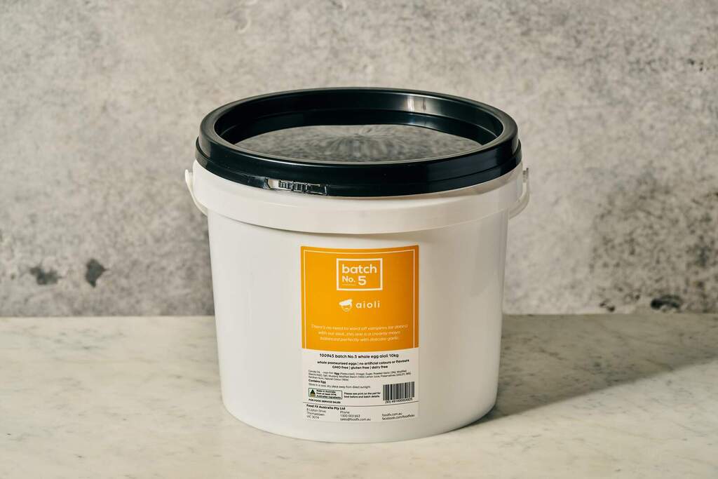 Batch No.5 - Whole Egg Aioli 10kg