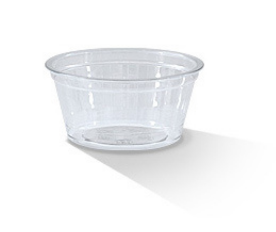 2oz Plastic Portion Cups x 100