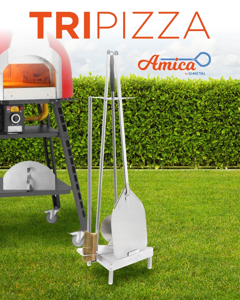 3 Pieces Home Use Pizza Kit 90cm Handles