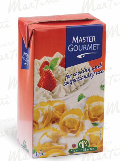 Master Gourmet Prof - Cooking and Whipping Cream 12 x 1 Lt