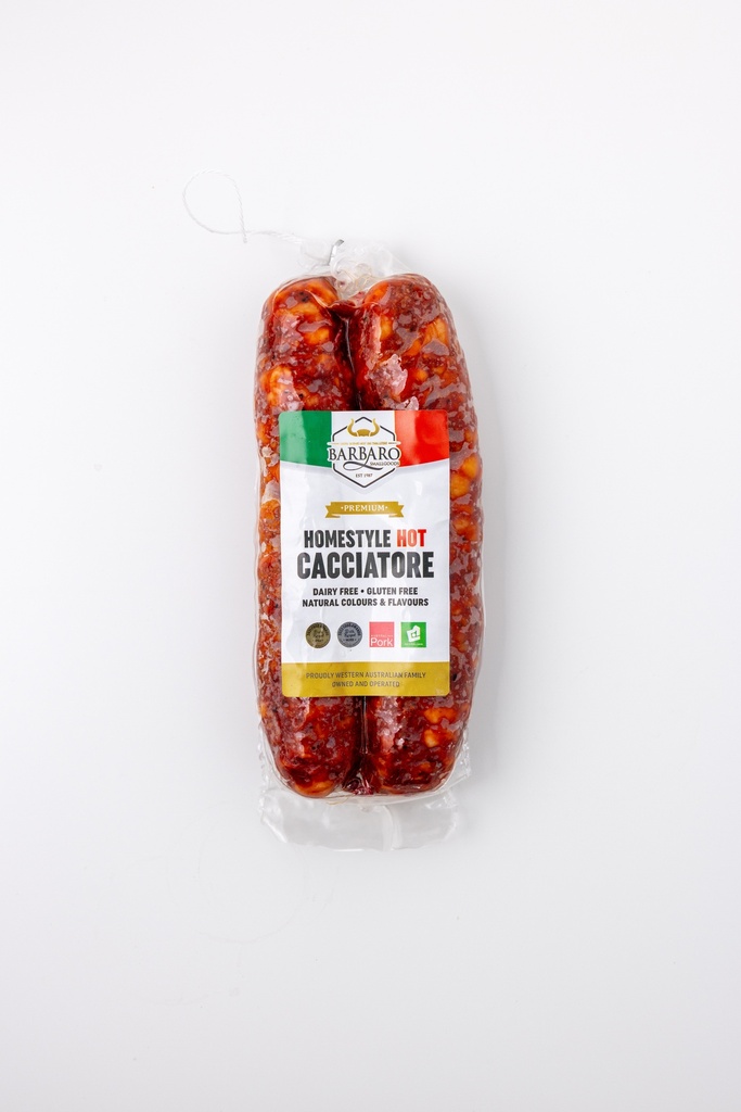 Barbaro Retail Cacciatori NITRATE-FREE Twin Hot r/w 300g 