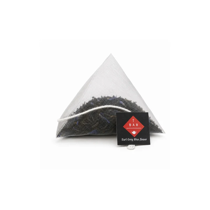 T Bar- Earl Grey Blueflower Pyramid Tea bags 2gm 50 Pack 