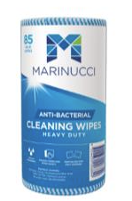 Wipes Blue Heavy Duty 85 Per Roll (4)