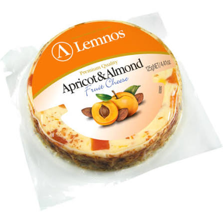 Lemnos - Cream Cheese Apricot & Almond Flavoured 12x125gm