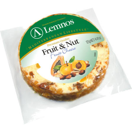 Lemnos - Cream Cheese Fruit & Nut Flavoured 12x125gm