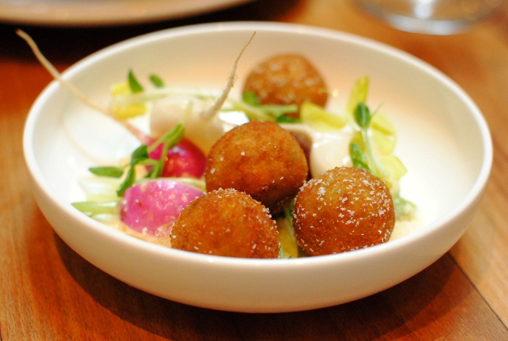 ARANCINI WITH ARTICHOKE 50G X 50 PIECES