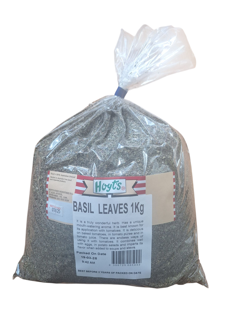 HOYTS BASIL LEAVES 1KG