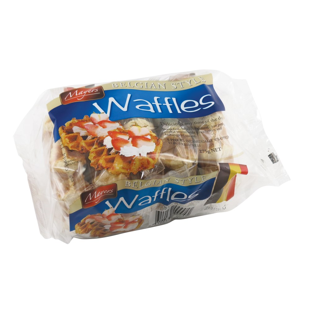 BELGIAN Style WAFFLES 275g x 14