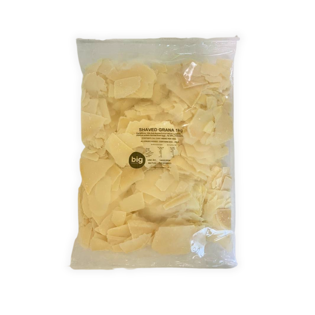 Big Cheese- Shaved Parmesan 1kg
