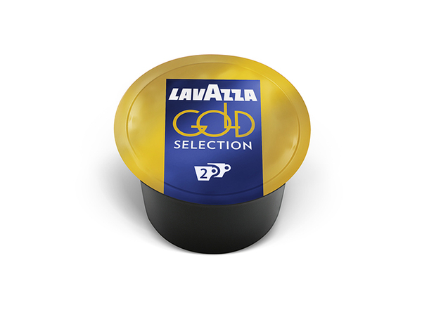 Lavazza- Box 100 Blue Pods Coffee Capsules Gold Selection (Double Shot)