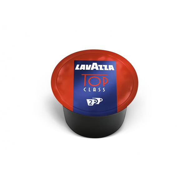 Lavazza- Box 100 Blue Pods Coffee Capsules Topclass (Double Shot)