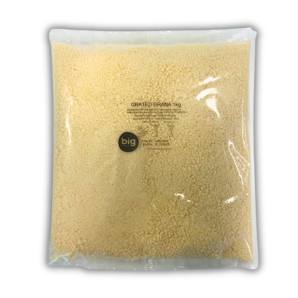 Big Cheese- Premium Grated Parmesan 1kg