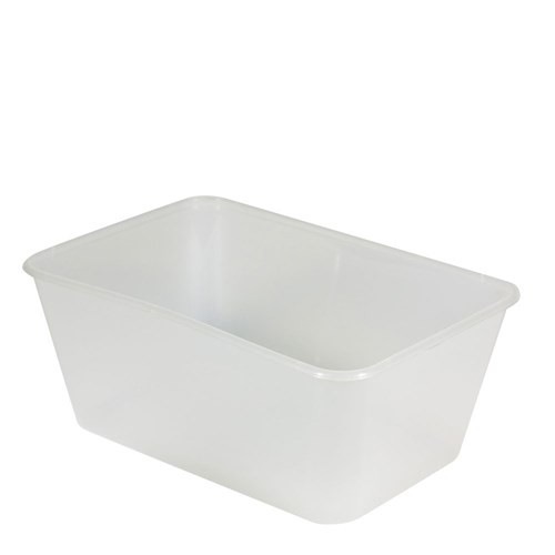 Capri Freezer Grade Rectangular Container 950ml x 50