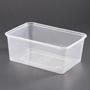 Capri- Plastic Rectangular Containers 950ml x 50