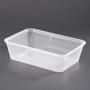 Capri- Plastic Rectangular Containers 650ml x 50