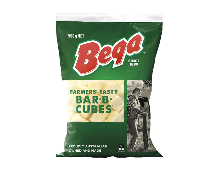 Bega- Cheddar Cheese Bbq Cubes 2kg (6)