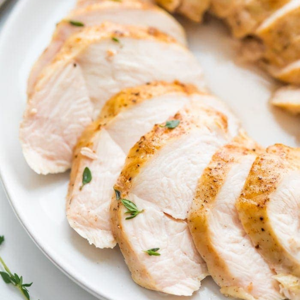 CHICKEN PLAIN SLICED 12 X 1KG