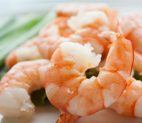 COOKED & PEELED PRAWN MEAT 31/40 1kg