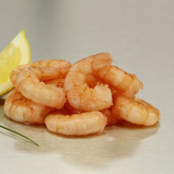 COOKED & PEELED VANNAMEI PRAWN 60/90 850G