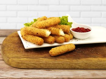 CRUMBED MOZZARELLA STICKS 2KG