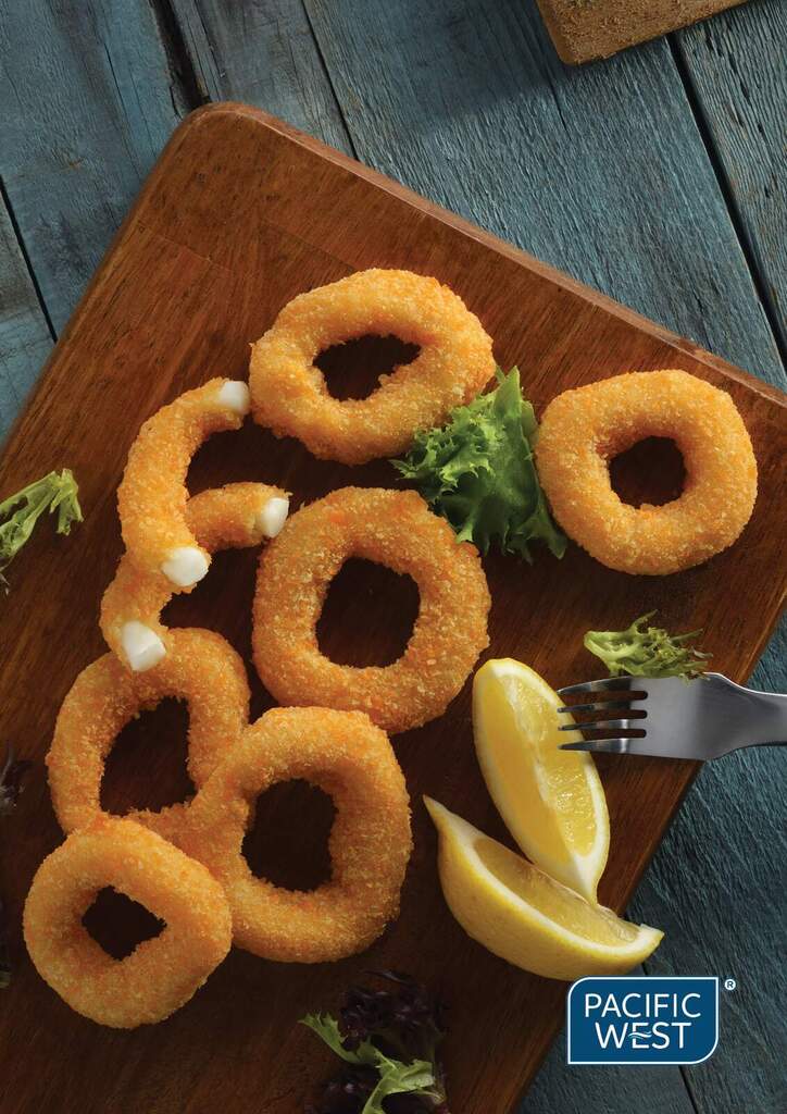 Crumbed Tender Squid Rings x1kg