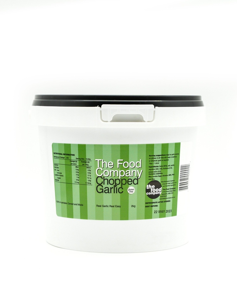Crushed Garlic 2kg