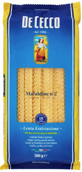 De Cecco Pasta Mafaldine #2 500g