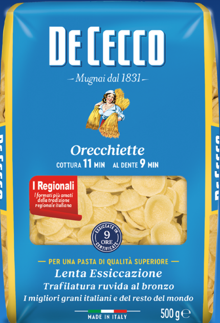 De Cecco Pasta Orecchiette #91 500g