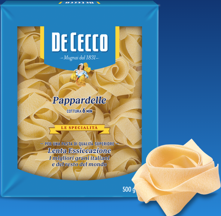 De Cecco Pasta Pappardelle Nidi #201 500g