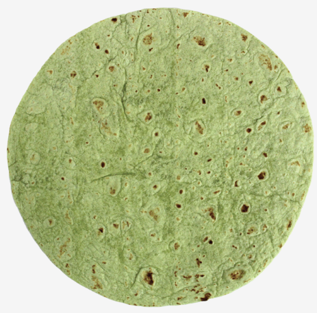 Mission Foods Tortillas Spinach 12" [12x91g] 1213