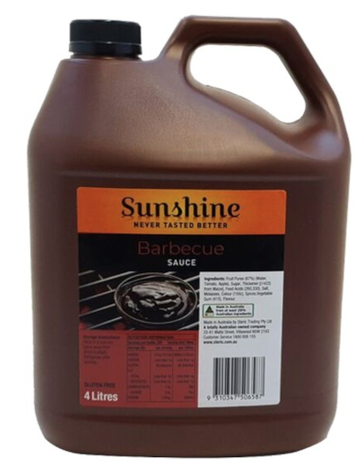 Sunshine Sauce BBQ 4lt