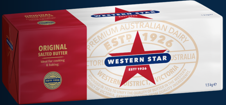 Western Star Butter Salted 1.5kg