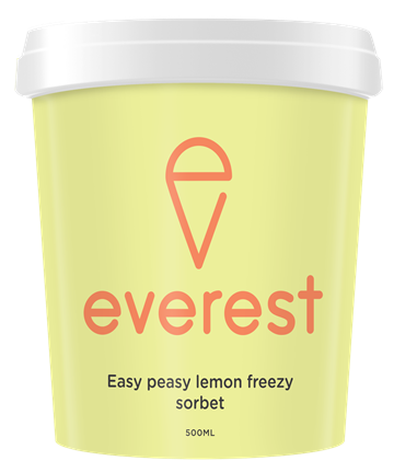 Easy Peazy Lemon Freezy Ice Cream 500ml x 6