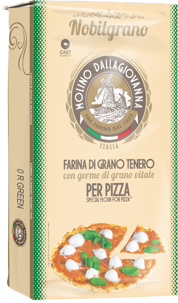 Dallagiovanna - Farina Tipo 0 Nobilgrano R (Green) Pizza 10kg