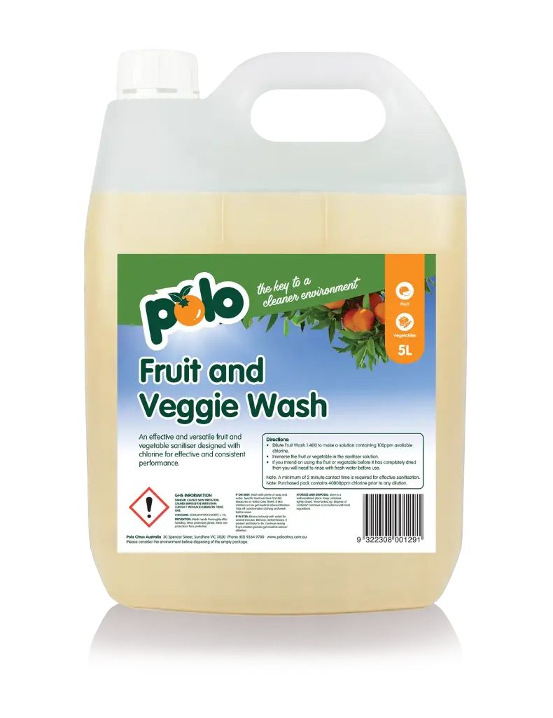 Polo- Fruit And Veggie Wash 5Lt