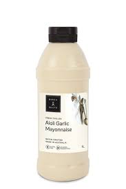 Aioli Garlic Mayonnaise 1Lt